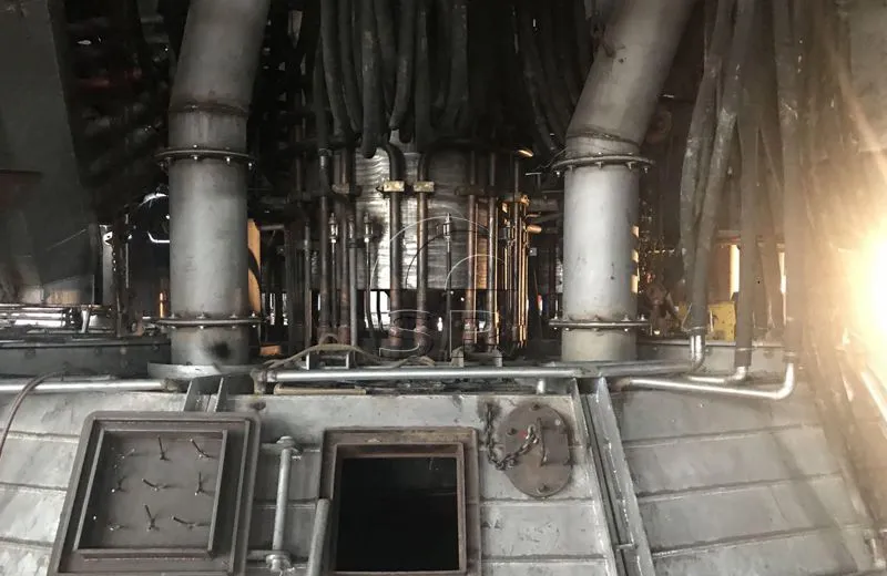 Состав Кольцевой комбинированный держатель для руднотермической печи