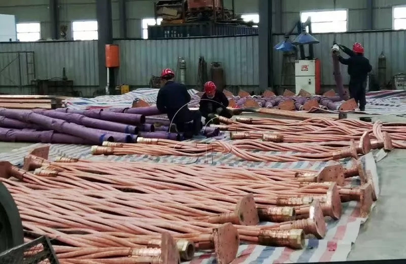Водоохлаждаемый кабель для электродуговой печи