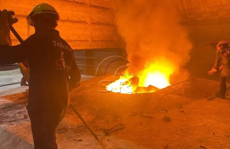 Информация об индукционной печи средней частоты без сердечника 3Т